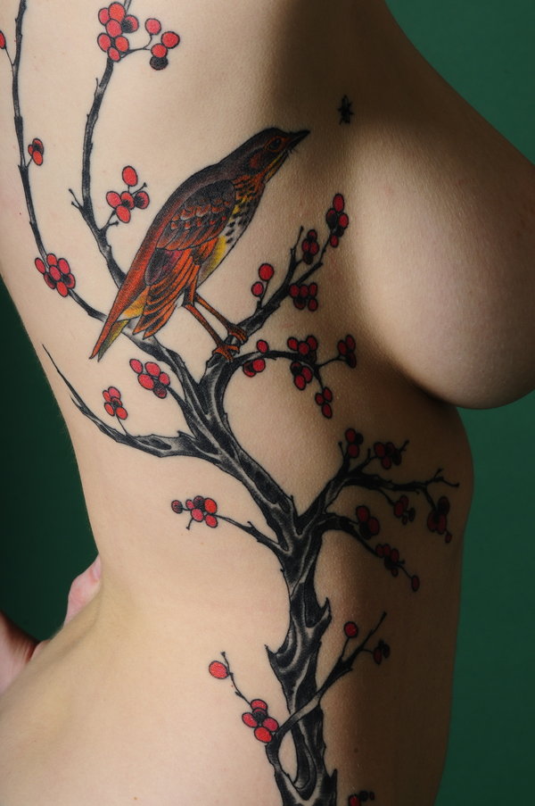 Tattoo gallery pictures of flowers plants vines trees leaves and other