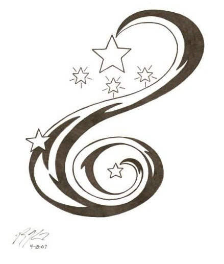 New star tattoo designs sexy36 style for girls tribal star tattoos