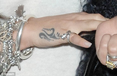 Cheryl cole tattoo styles