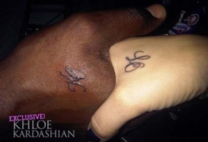 khloe kardashian hand tattoos